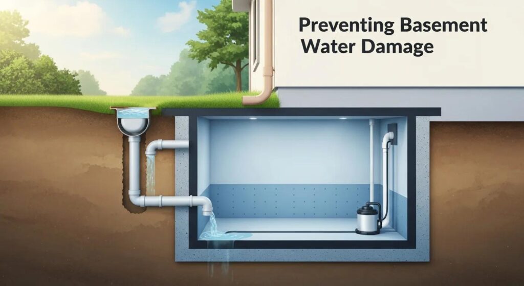 Preventing Basement Water Damage